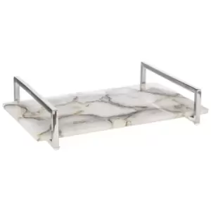 Image of Olivia's White Agate Tray Small Outlet