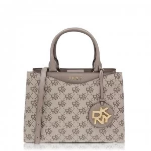 Image of DKNY Dyna Logo Satchel Bag - Khaki Clay K52