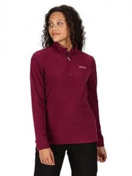 Image of Regatta Sweethart Quarter Zip Fleece - Purple