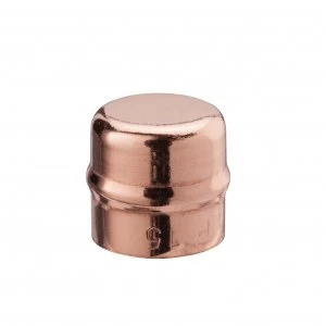 Image of Wickes Solder Ring Stop End Cap - 8mm