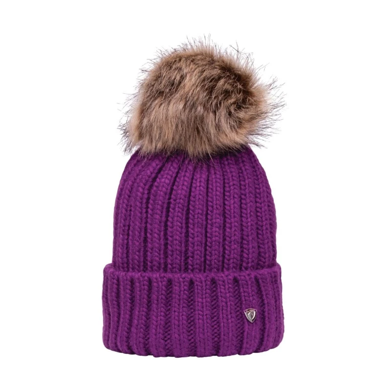 Image of Hy Valloire Beanie in Plum Plum Unisex One Size