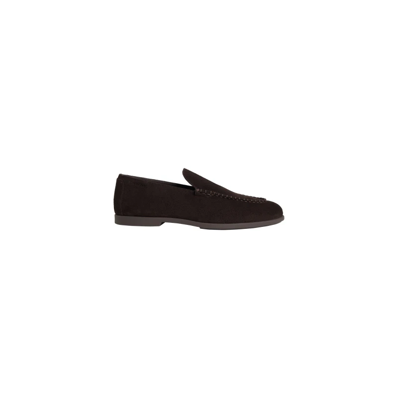 Image of Calvin Klein CK L Loafer Sued Brn Sn62 Turkish Coffee male 7 (41)