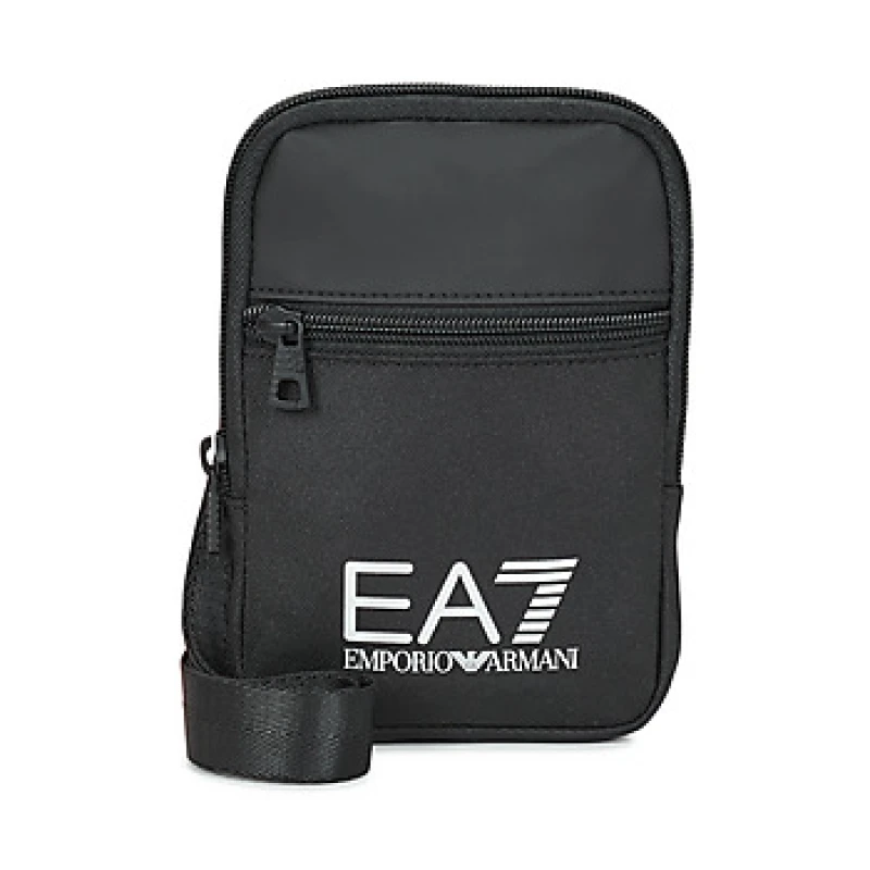 Image of Emporio Armani EA7 TRAIN CORE U SMALL POUCH BAG mens Pouch in Black