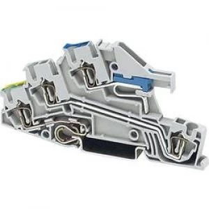 Image of Phoenix Contact 3031827 STI 25 PELNT Triple Deck Mounted Terminal Grey