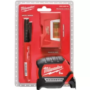 Image of Milwaukee - 4932480552 Measure & Marking Set 3pcs