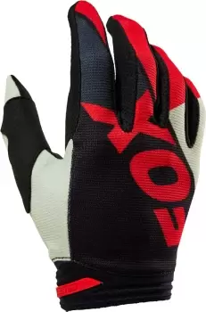 Image of FOX 180 Xpozr Motocross Gloves, red Size M red, Size M