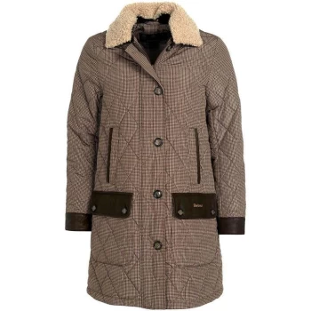 Image of Barbour Killhope Quilt - Dk Stone Check