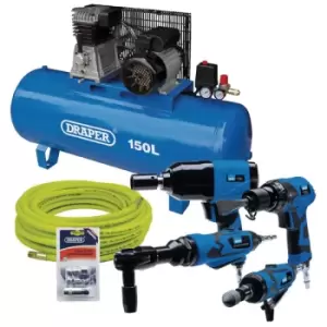 Image of Draper 70530 Air Tool 150L Kit
