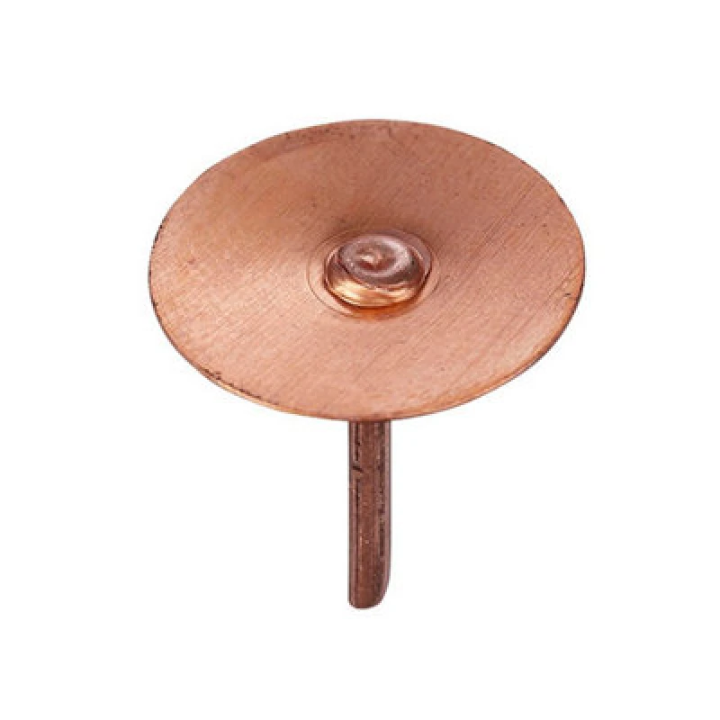 Image of Unifix Copper Disc Rivets 3/4" (20mm) - 100 Pack - Mpn 9Cudrtq/005 -