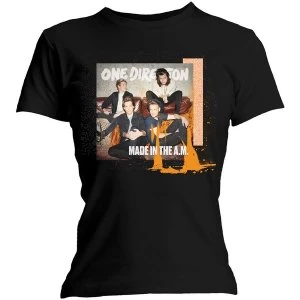 Image of One Direction - Made in the A.M. Womens Large T-Shirt - Black