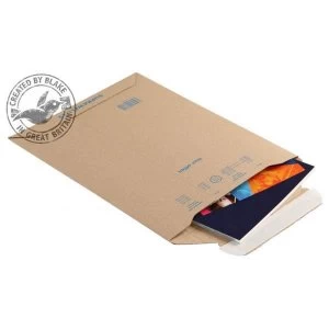 Image of Blake Purely Packaging 280x200mm Peel and Seal Pocket Envelopes Kraft Pack of 100
