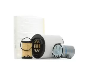 Image of PURFLUX Filter Set KIT9 VW,AUDI,SKODA,Polo Schragheck (6R1, 6C1),A1 Schragheck (8X1, 8XK),Fabia II Schragheck (542),Fabia II Combi (545)