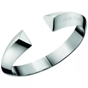 Image of Ladies Calvin Klein Stainless Steel Small Shape Bangle KJ4TMD00010S