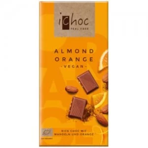 Image of iChoc Almond Orange - Rice Chocolate 80g