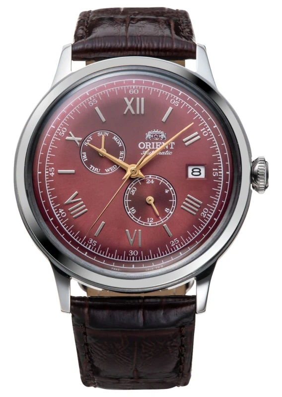 Image of Orient RA-AK0705R30B Bambino Classic Automatic Brown Strap Watch - W2962