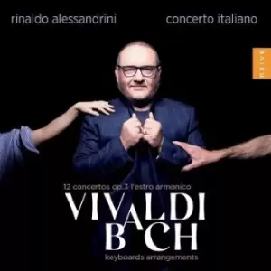 Image of Vivaldi/Bach 12 Concertos Op 3 Lestro Armonico by Antonio Vivaldi CD Album