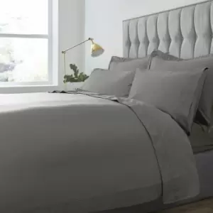 Image of Hotel Collection Hotel 500TC Egyptian Cotton Duvet Cover - Grey