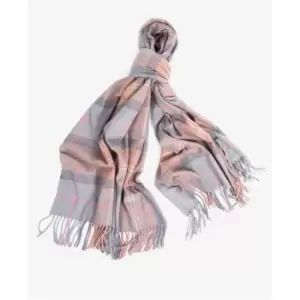 Image of Barbour Hailes Tartan Wrap Scarf - Beige