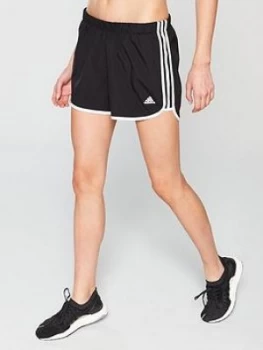 Image of adidas M20 Running Short - Black, Size 36, Women