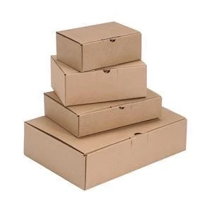 Image of Original Easi Mailer 190mm x 131mm x 76mm Kraft Mailing Box Brown Pack of 20