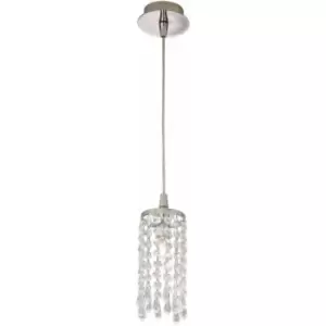 Image of Kolarz Lighting - Kolarz CHARLESTON - Designer Crystal Pendant Light Polished Chrome, 1x G9