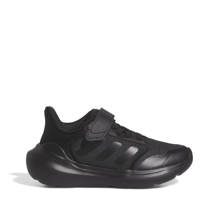 Image of adidas Black tensaur run 3.0 Junior trainers Black UK 2