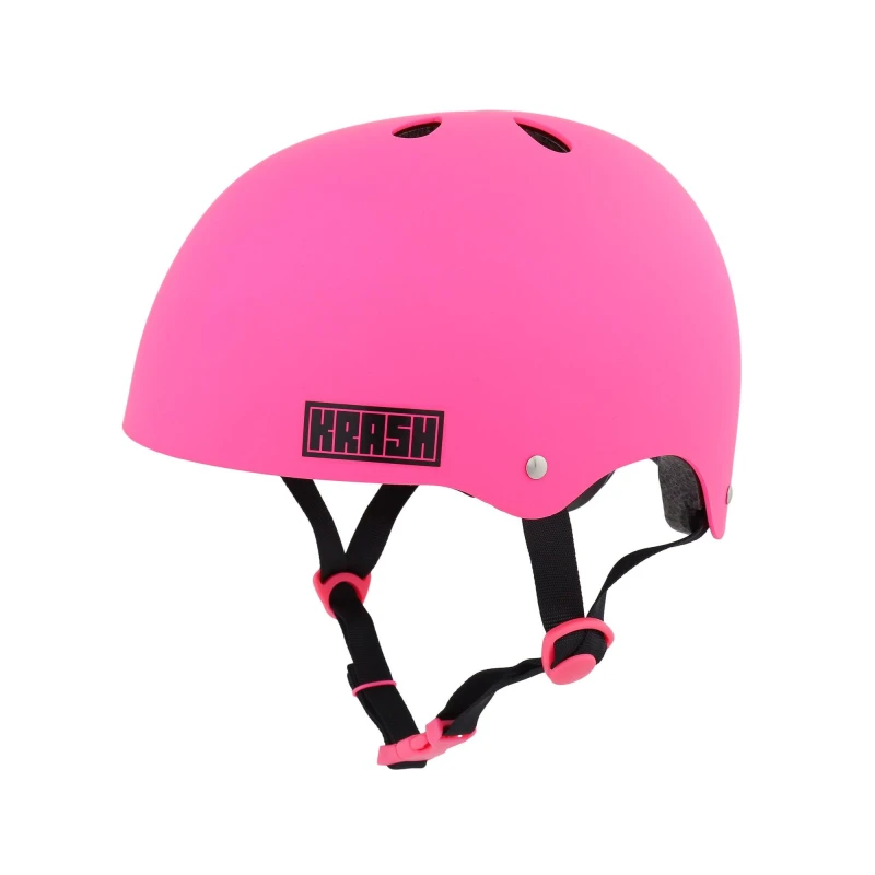 Image of Krash Pro FS Child Helmet 5+ Matte Pink unisex 50-54cm