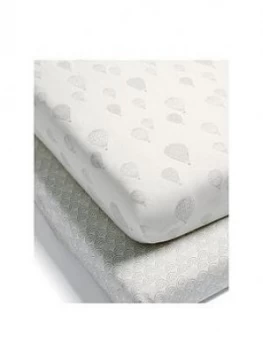 Image of Mamas & Papas Mamas & Papas Hot Air Balloon 2 Pack Fitted Sheets