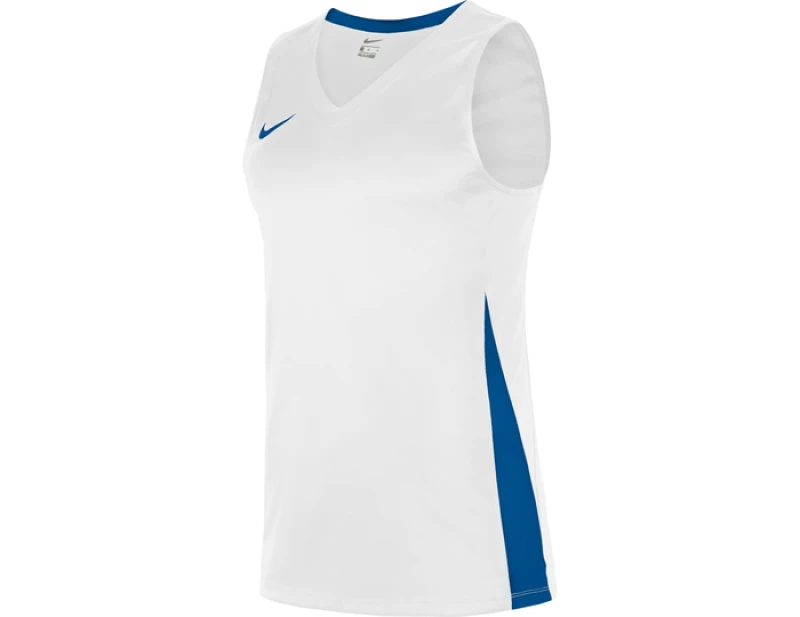 Image of Nike Team Basketball Stock Jersey White C102 L-T