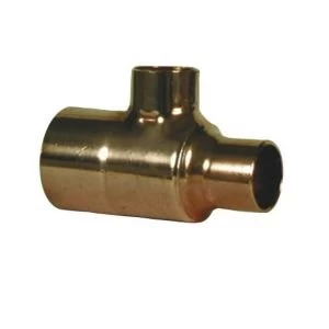 Image of End Feed Reduced Tee Dia22mm