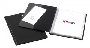 Image of Rexel Slimview Dsp Bk A4 50pkt Blk 10048