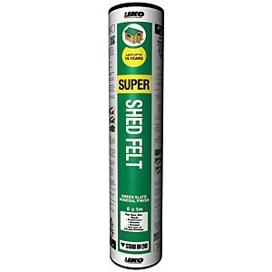 Image of IKO Green Ultra Durable Super Shed Felt Roll - 1 x 8m
