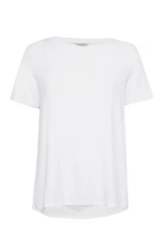 Image of Great Plains Sudbury Stretch Side Split Top White