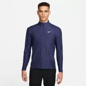 Image of Nike Dri-FIT ADV Tour Mens 1/2-Zip Golf Top - Blue