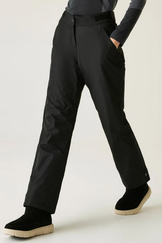 Image of Dare 2b Womens Rove Waterproof Ski Pants in Jet Black Size: 10 Jet Black Female 10