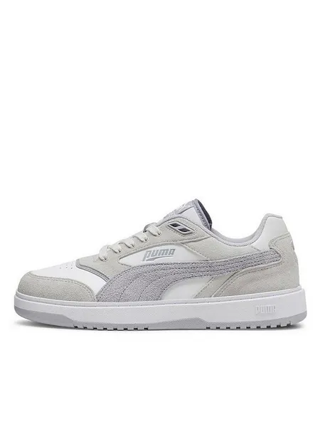 Image of Puma Mens Doublecourt Prm Trainers 204564 UK 8 - White/Gray