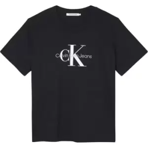 Image of Calvin Klein Jeans Plus Core Monogram Regular Tee - Black