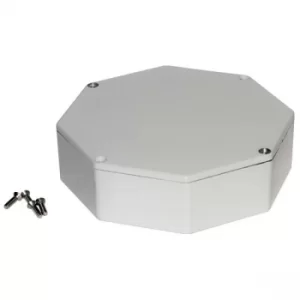 Image of Hammond 1590STPCLG Stomp Box Diecast Enclosure Octagon 133 x 133 x...