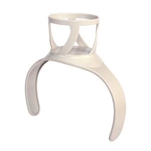 Image of CleverSpa Ivory Plastic Drinks holder