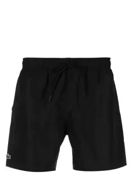 Image of LACOSTE Swim Shorts Black/Green