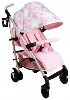 Image of My Babiie MB51 Katie Piper Pink Butterflies Stroller.