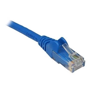 Image of 10mtr Scan Blue Cat 5e Snagless Moulded Patch Lead