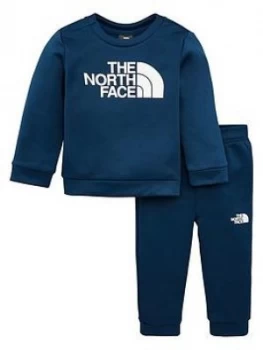 Image of The North Face Infant Boys Surgent Crew Set - Navy