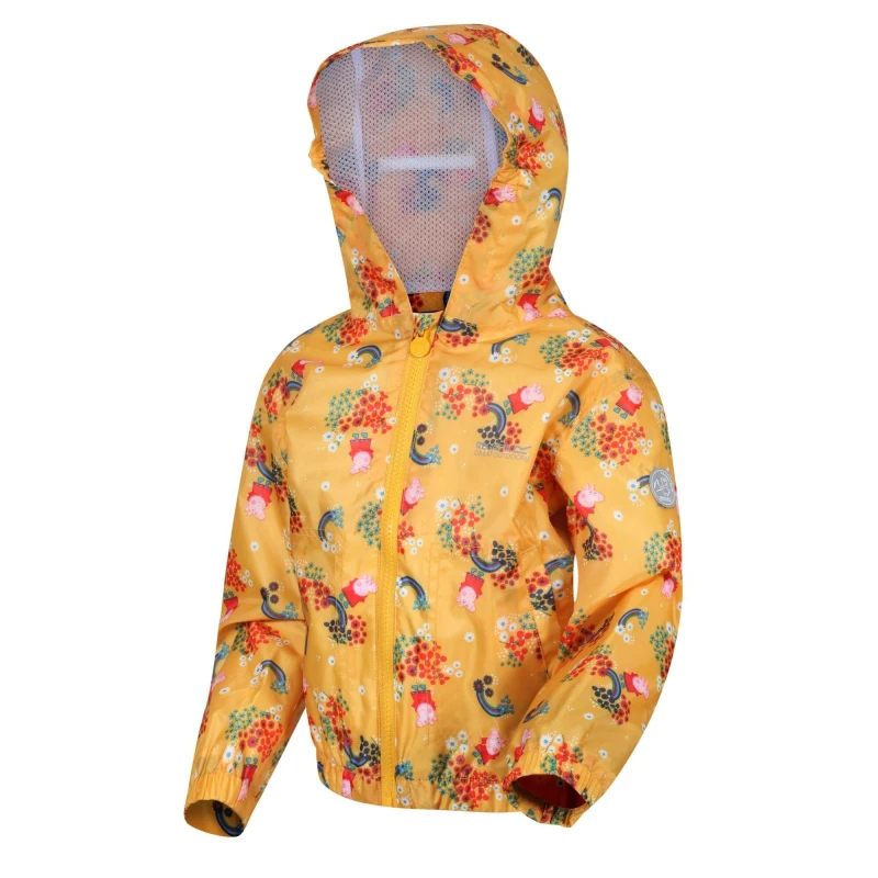 Image of Regatta Peppa Pig Muddy Puddle Waterproof Jacket - Multi Multi C36-C48