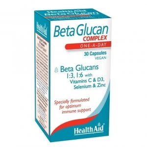 Image of Healthaid Beta Glucan Complex 30 Capsules