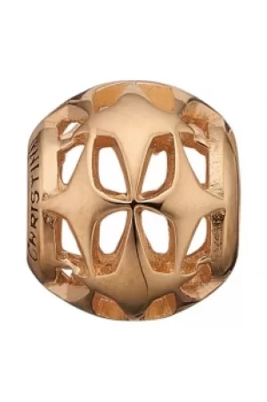 Image of Ladies Christina Gold Plated Sterling Silver My Star Bead Charm 623-G67