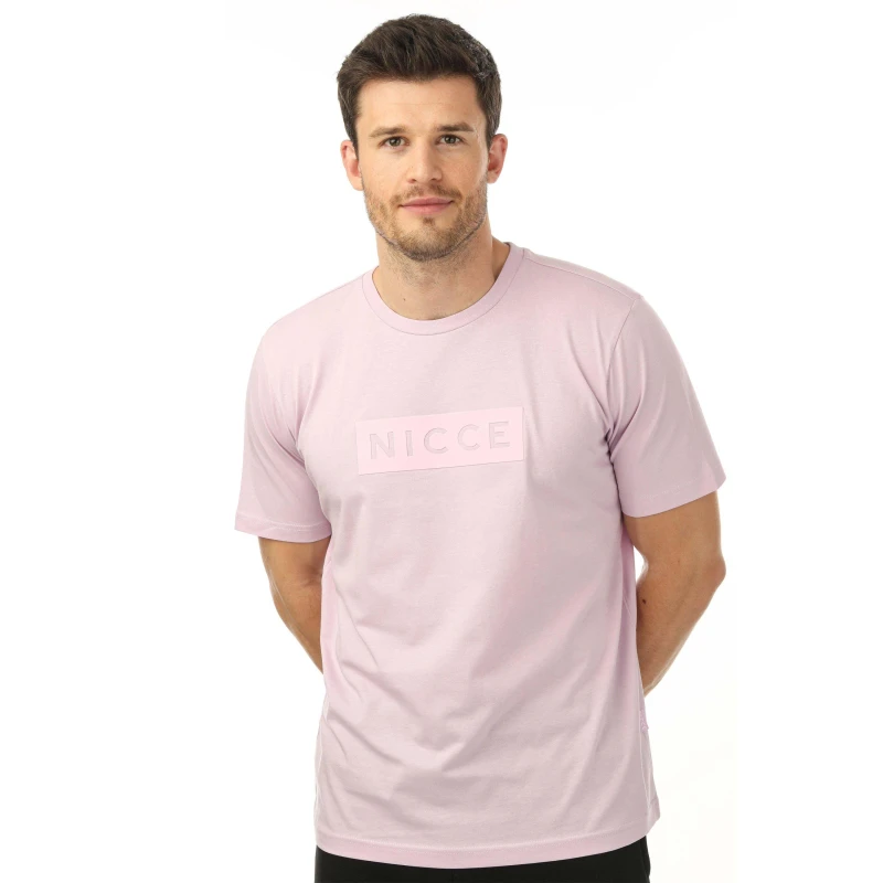 Image of Nicce Peak T-Shirt Pink male L