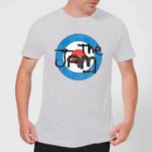 Image of The Jam Target Logo Mens T-Shirt - Grey - M