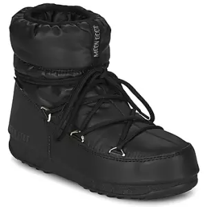 Image of Moon Boot MOON BOOT LOW NYLON WP 2 womens Snow boots in Black,4,5,6,6.5,7,8,2.5,4