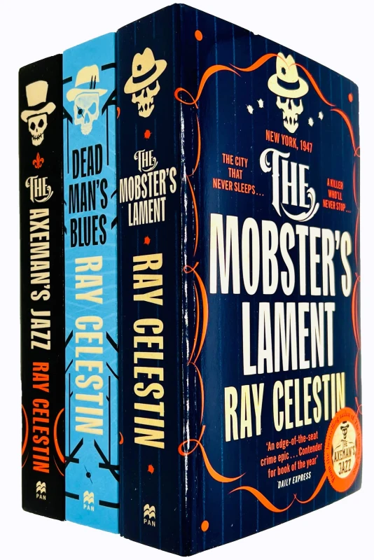 Image of Ray Celestin 3 Book Set: The Axeman's Jazz, Dead Man's Blues, The Mobster's Lament Ray Celestin Books